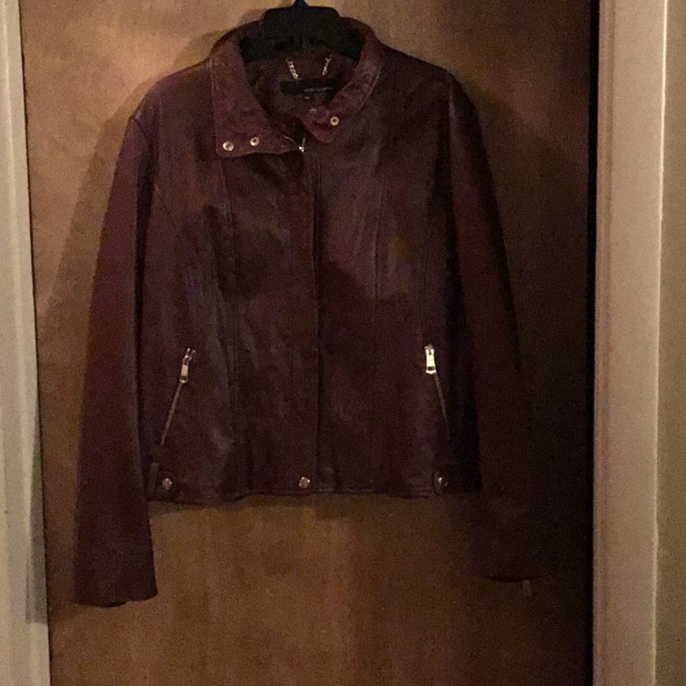 Leather Coat
